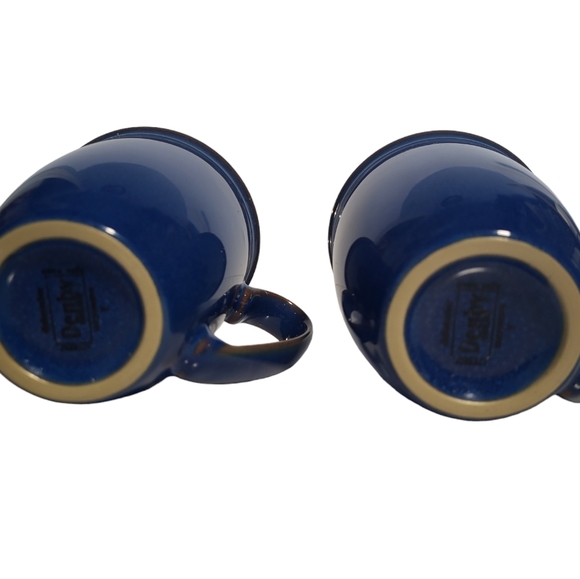 Denby England Imperial Blue Tea / Coffee Mug Set. - Picture 3 of 13